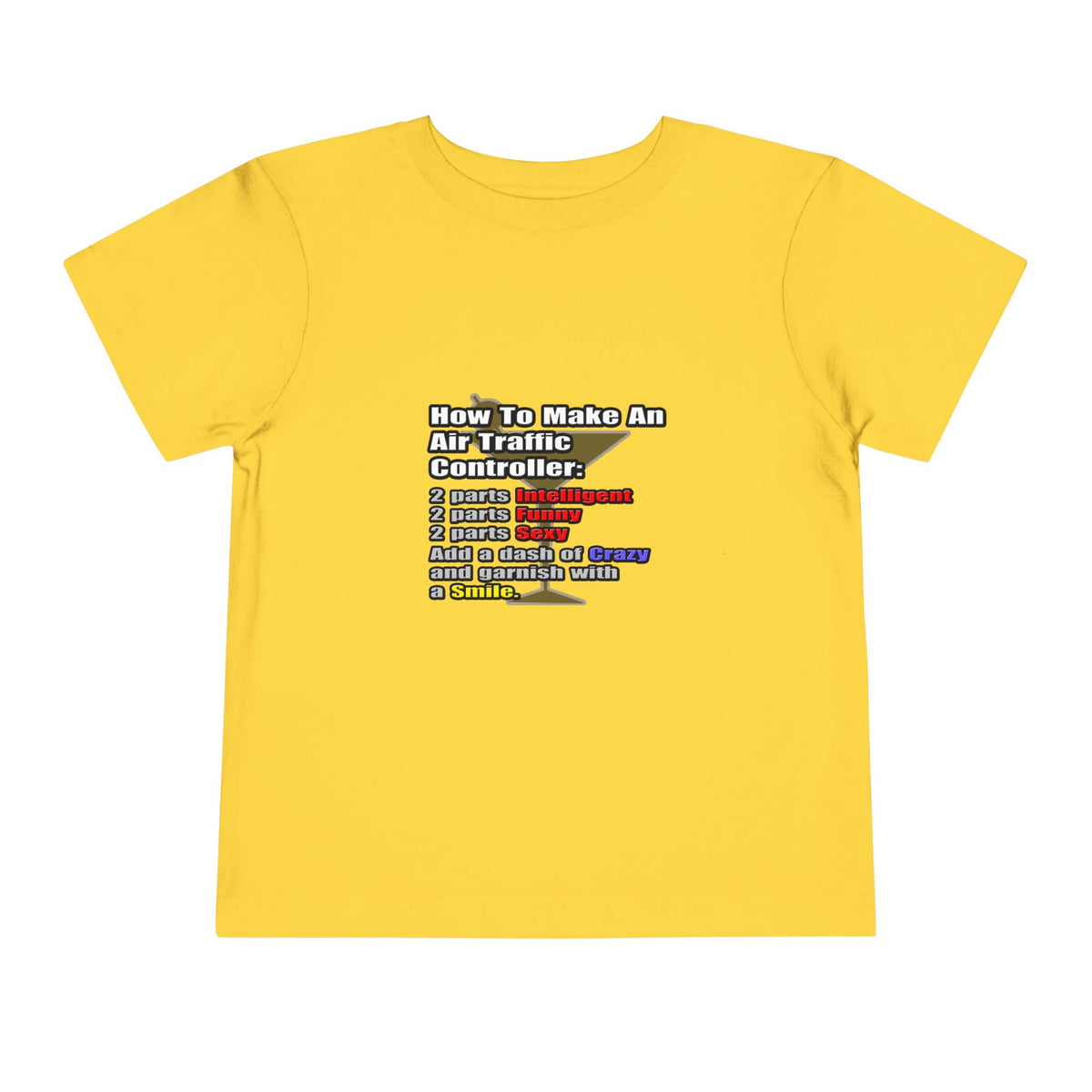 How To Make an Air Traffic Controller - Toddler Short Sleeve Tee