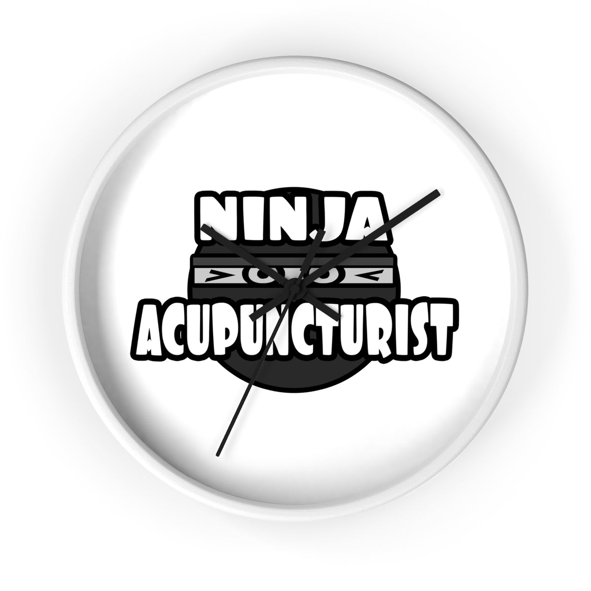 Ninja Acupuncturist - Wall Clock