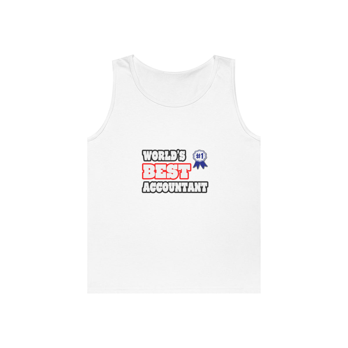 World's Best Accountant - Unisex Heavy Cotton Tank Top