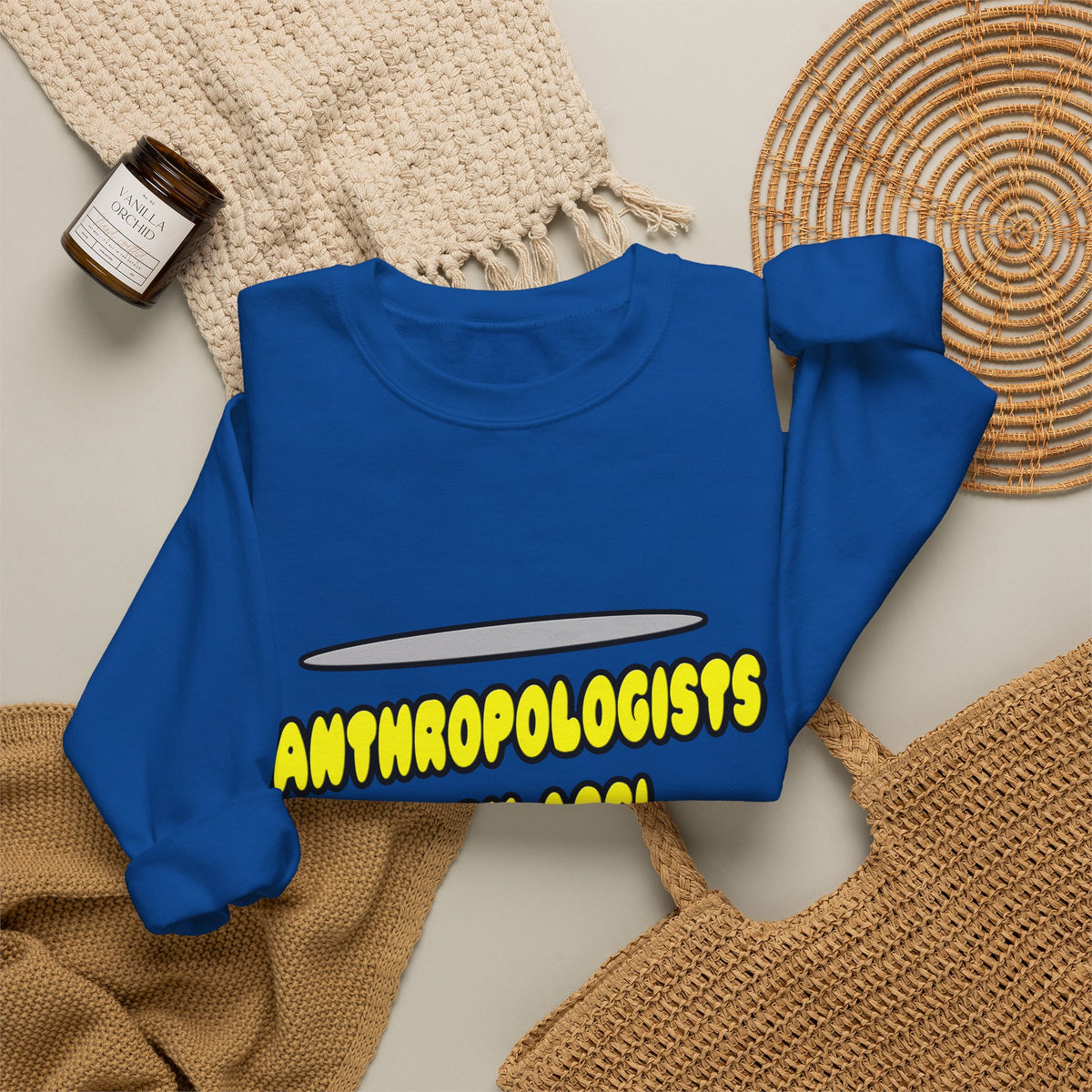 Anthropologists Kick Ass! - Unisex Heavy Blend™ Crewneck Sweatshirt
