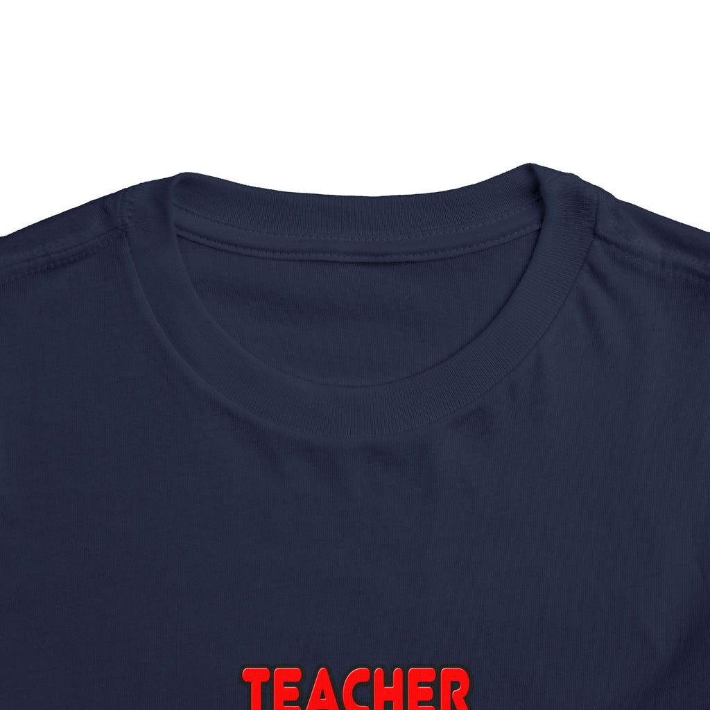 Rainbow Teacher - Toddler Short Sleeve Tee