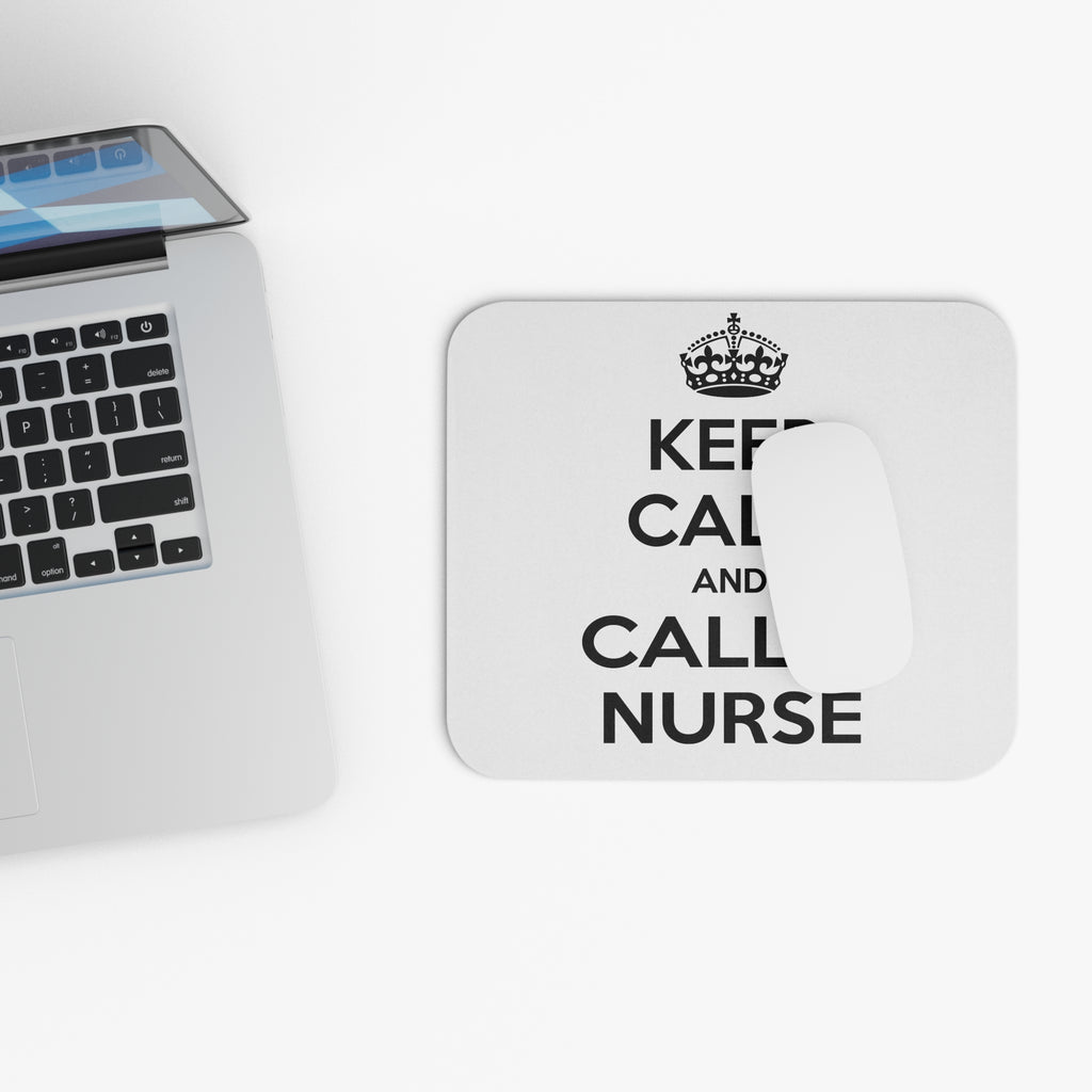 Keep Calm and Call a Nurse - Mouse Pad (Rectangle)