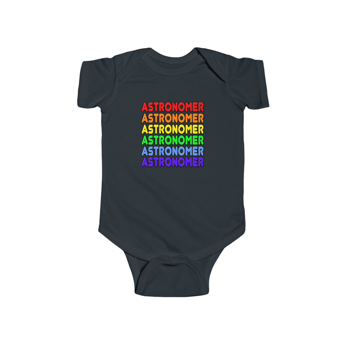 Rainbow Astronomer - Infant Fine Jersey Bodysuit