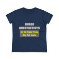 Nurse Anesthetists...Smarter - Women's Midweight Cotton Tee
