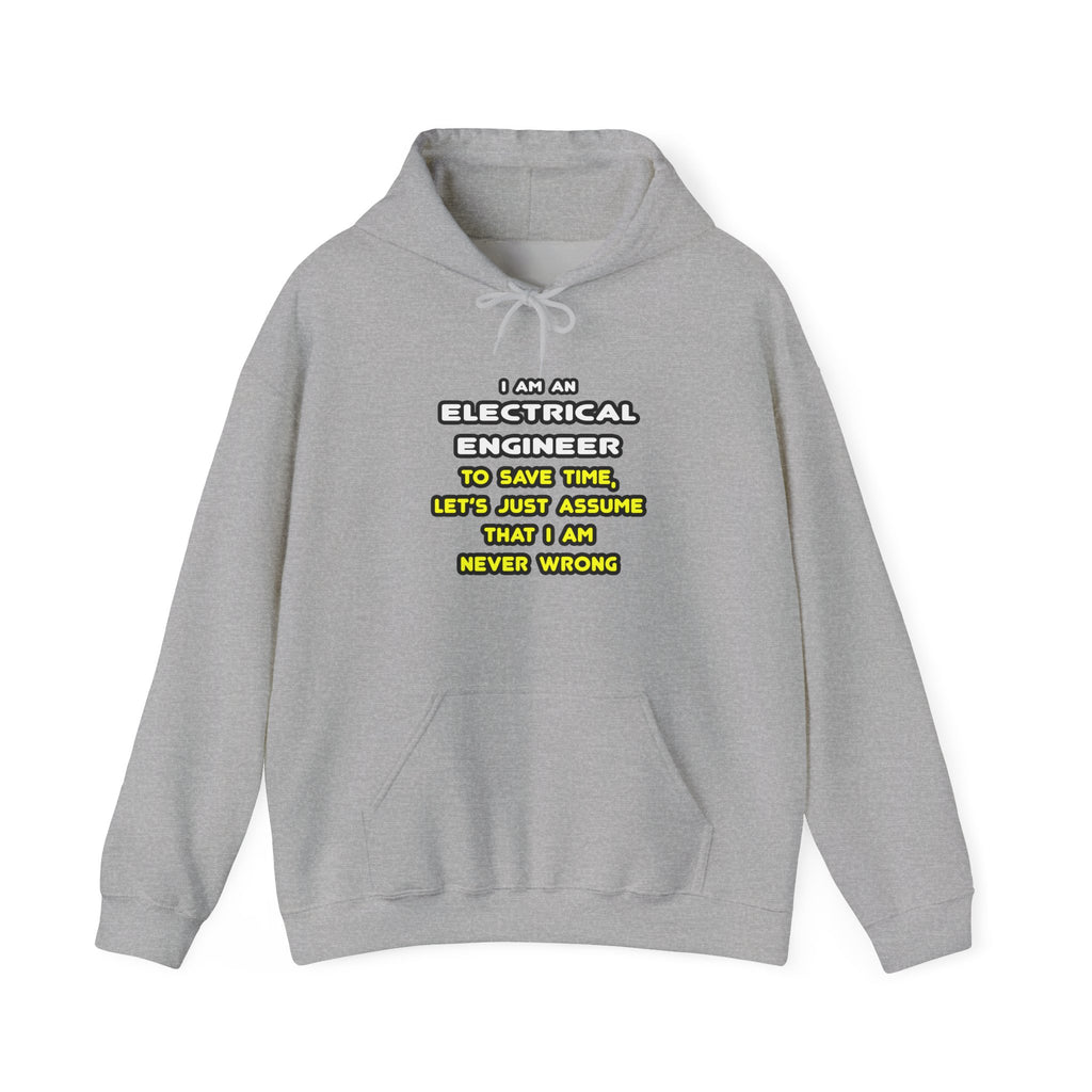 Funny Electrical Engineer T Shirts and Gifts - Unisex Heavy Blend™ Hooded Sweatshirt
