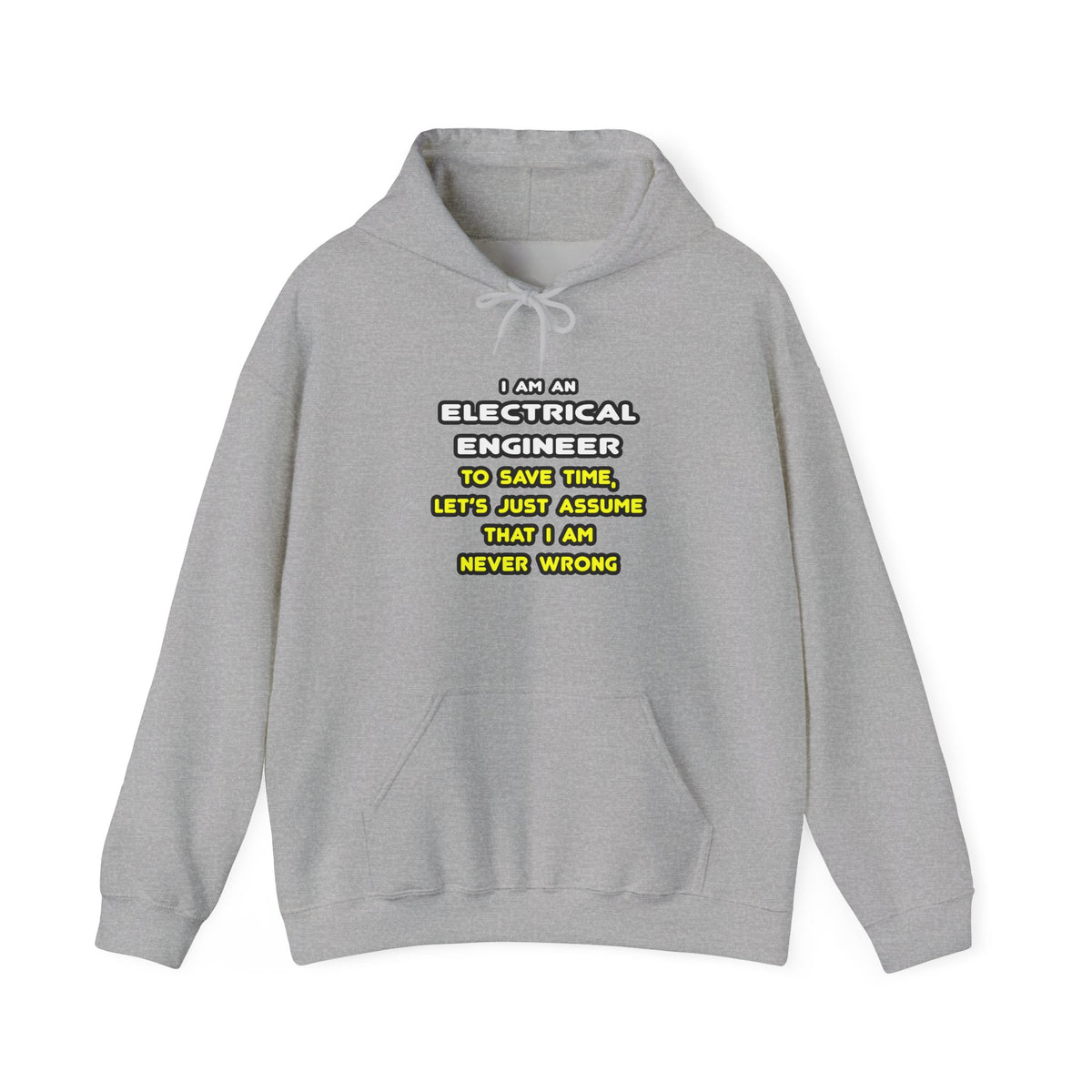Funny Electrical Engineer T Shirts and Gifts - Unisex Heavy Blend™ Hooded Sweatshirt
