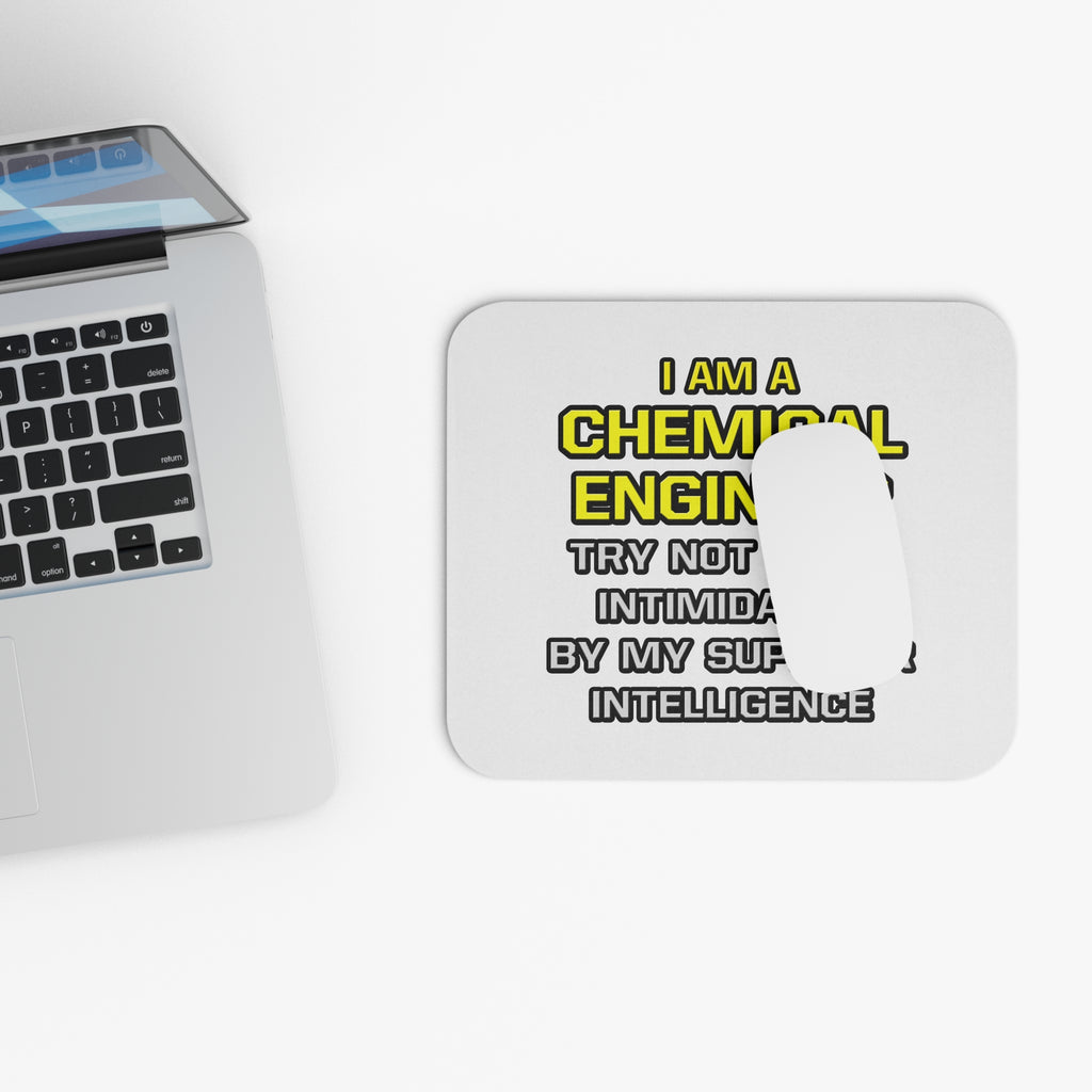 Chemical Engineer...Superior Intelligence - Mouse Pad (Rectangle)