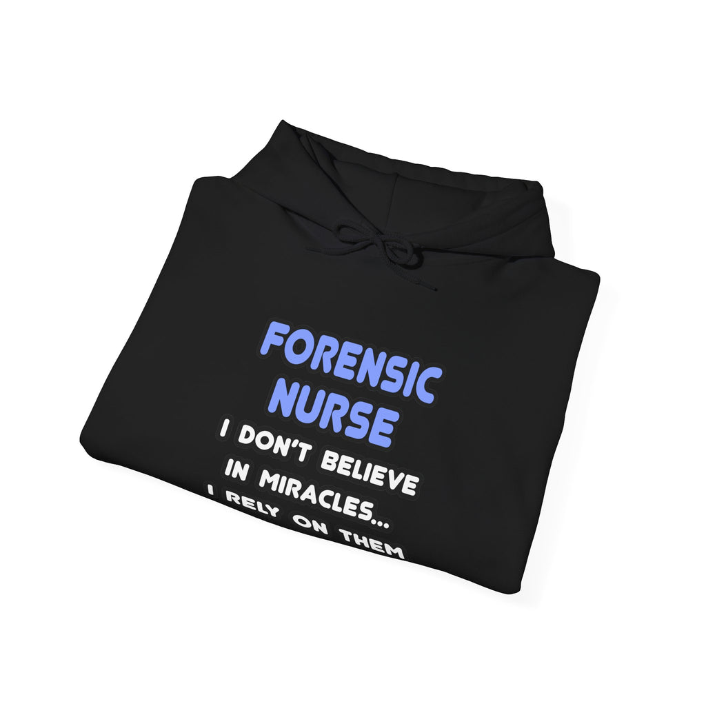 Miracles and Forensic Nurses - Unisex Heavy Blend™ Hooded Sweatshirt