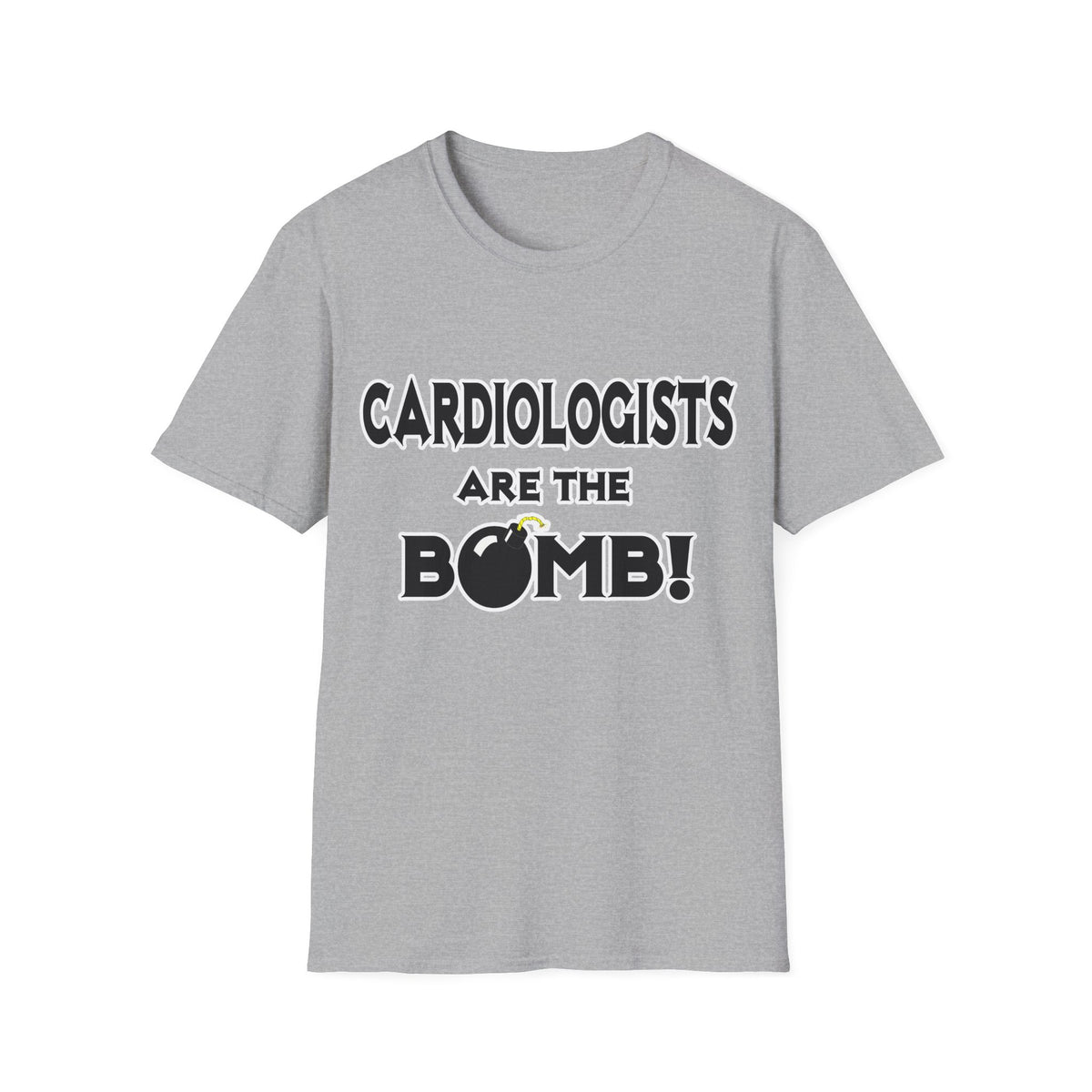 Cardiologists Are The Bomb! - Unisex Softstyle T-Shirt