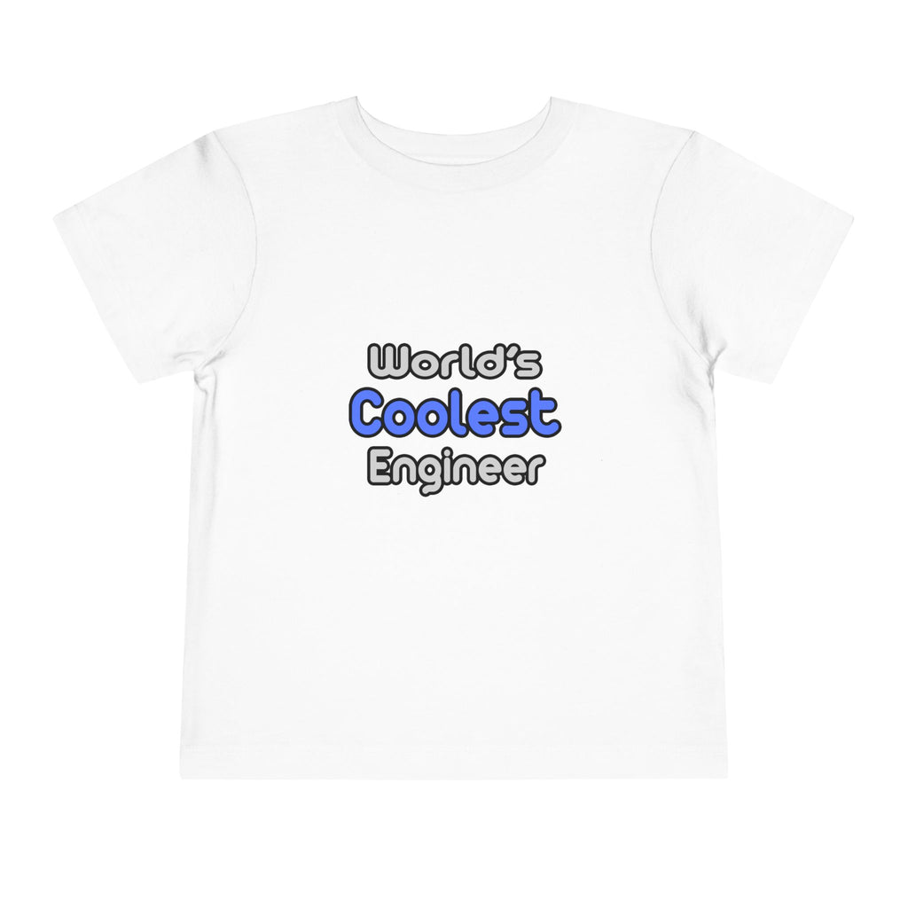 World's Coolest Engineer - Toddler Short Sleeve Tee