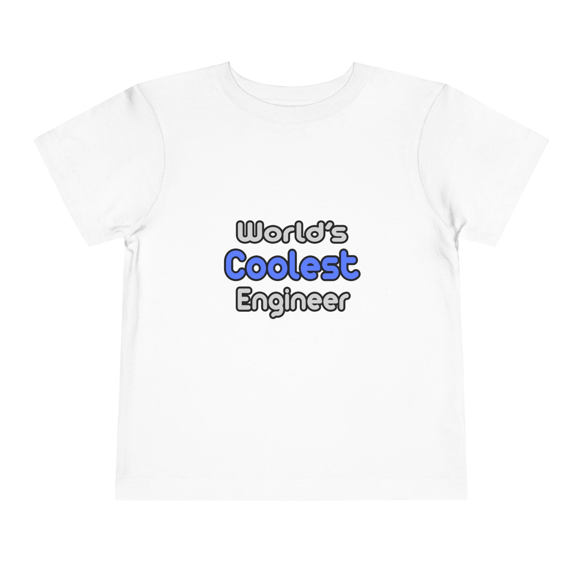 World's Coolest Engineer - Toddler Short Sleeve Tee