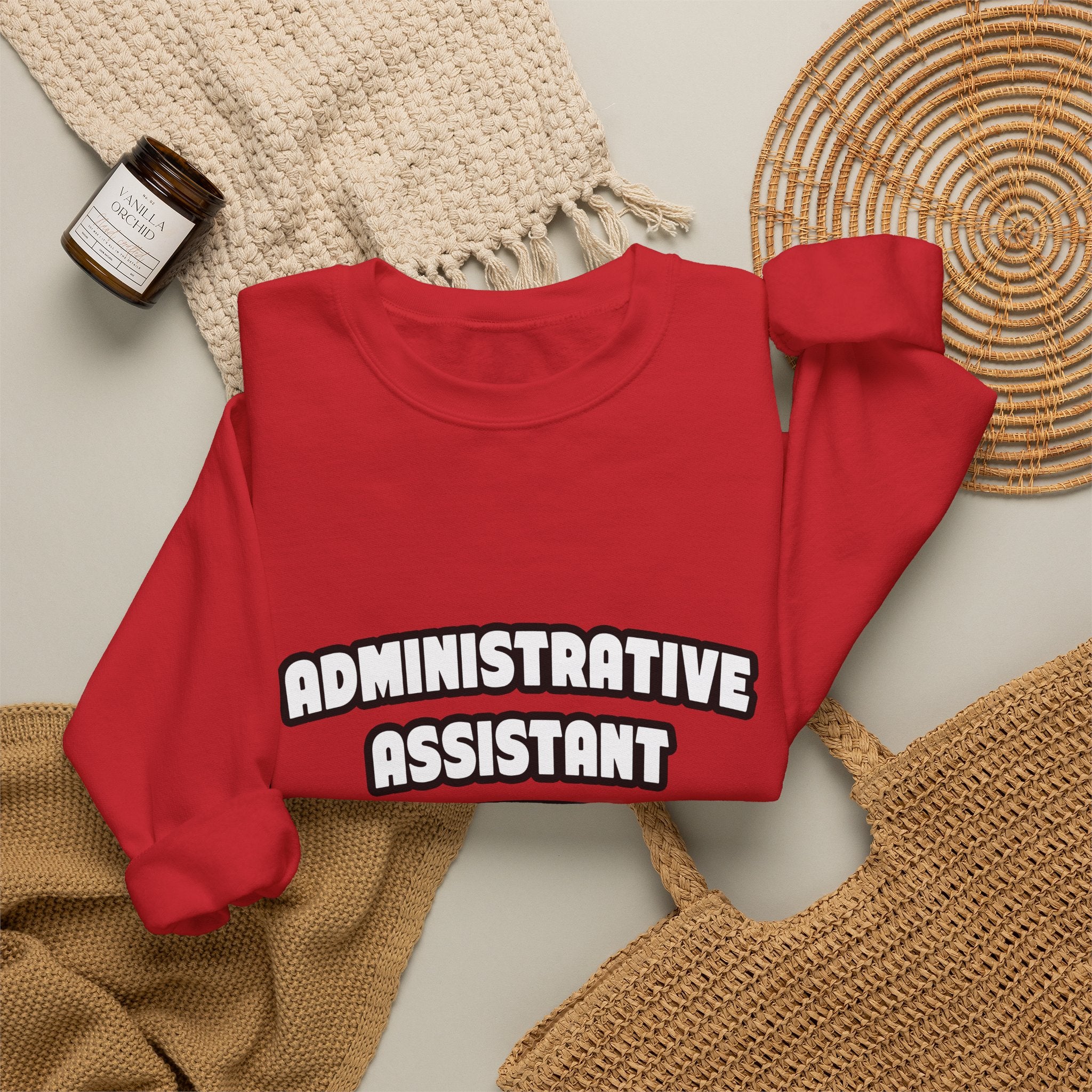 Administrative Assistant...Big Deal - Unisex Heavy Blend™ Crewneck Sweatshirt