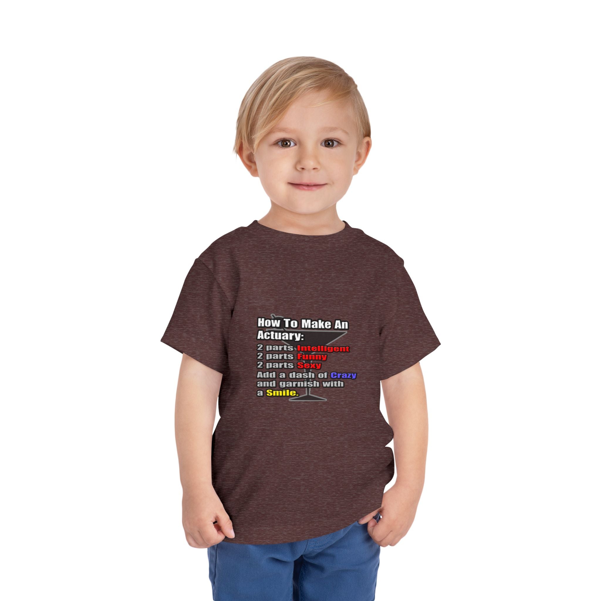 How To Make an Actuary - Toddler Short Sleeve Tee