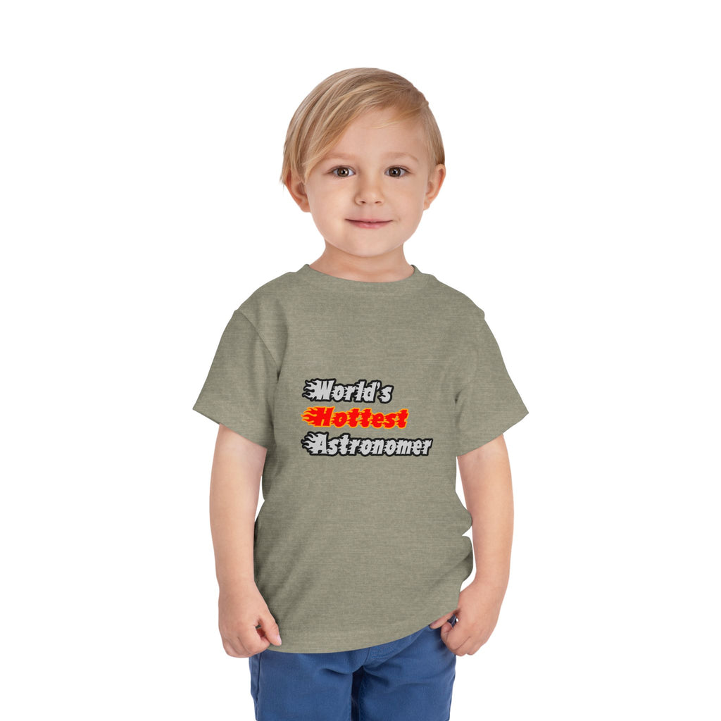 World's Hottest Astronomer - Toddler Short Sleeve Tee
