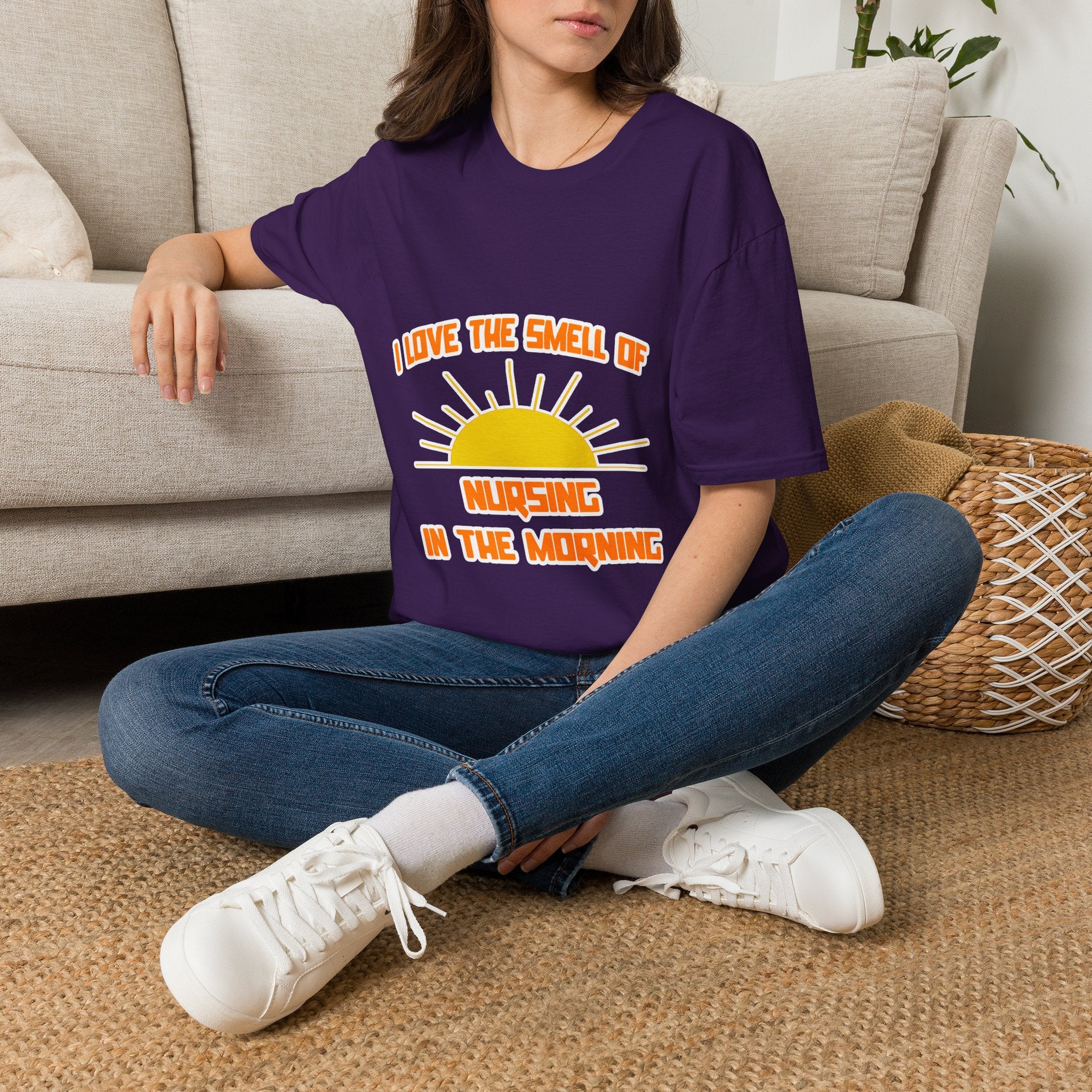 Smell of Nursing in the Morning - Unisex Softstyle T-Shirt