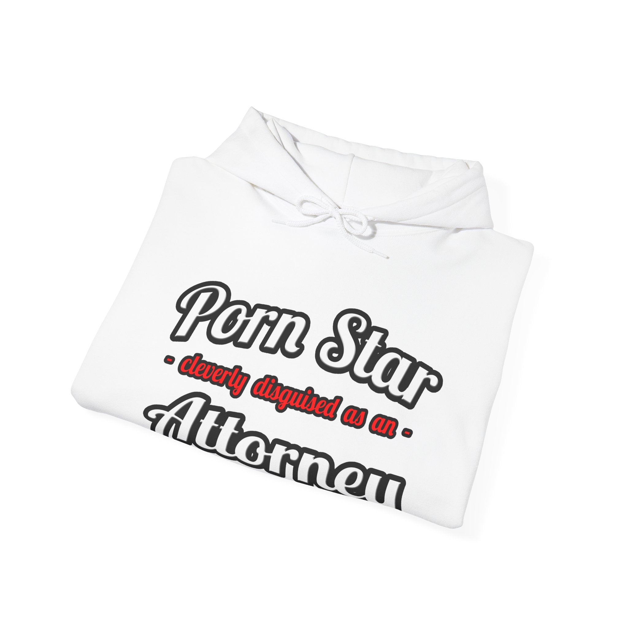Porn Star... Attorney - Unisex Heavy Blend™ Hooded Sweatshirt