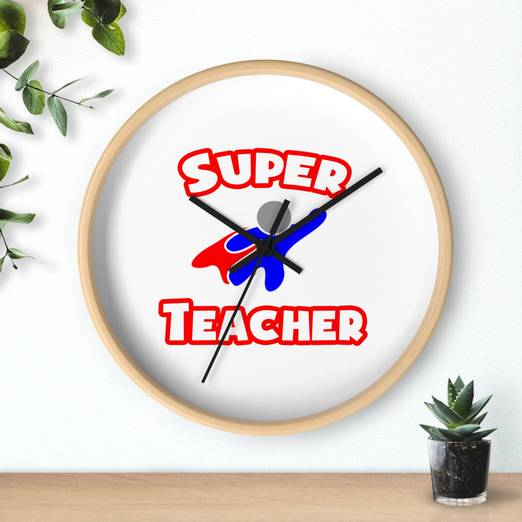 Super Teacher - Wall Clock