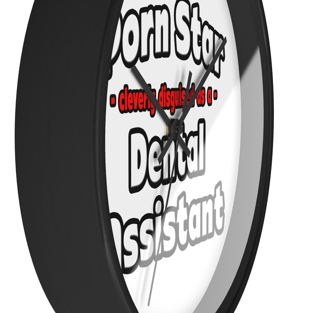 Porn Star .. Dental Assistant - Wall Clock