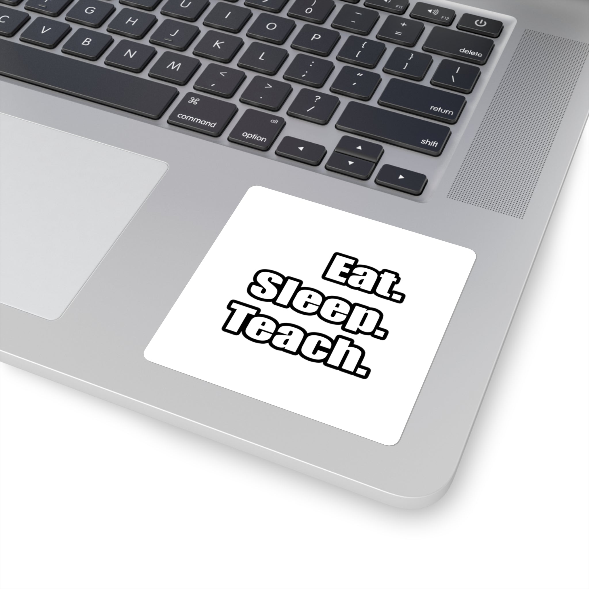 eat sleep teach - Square Stickers