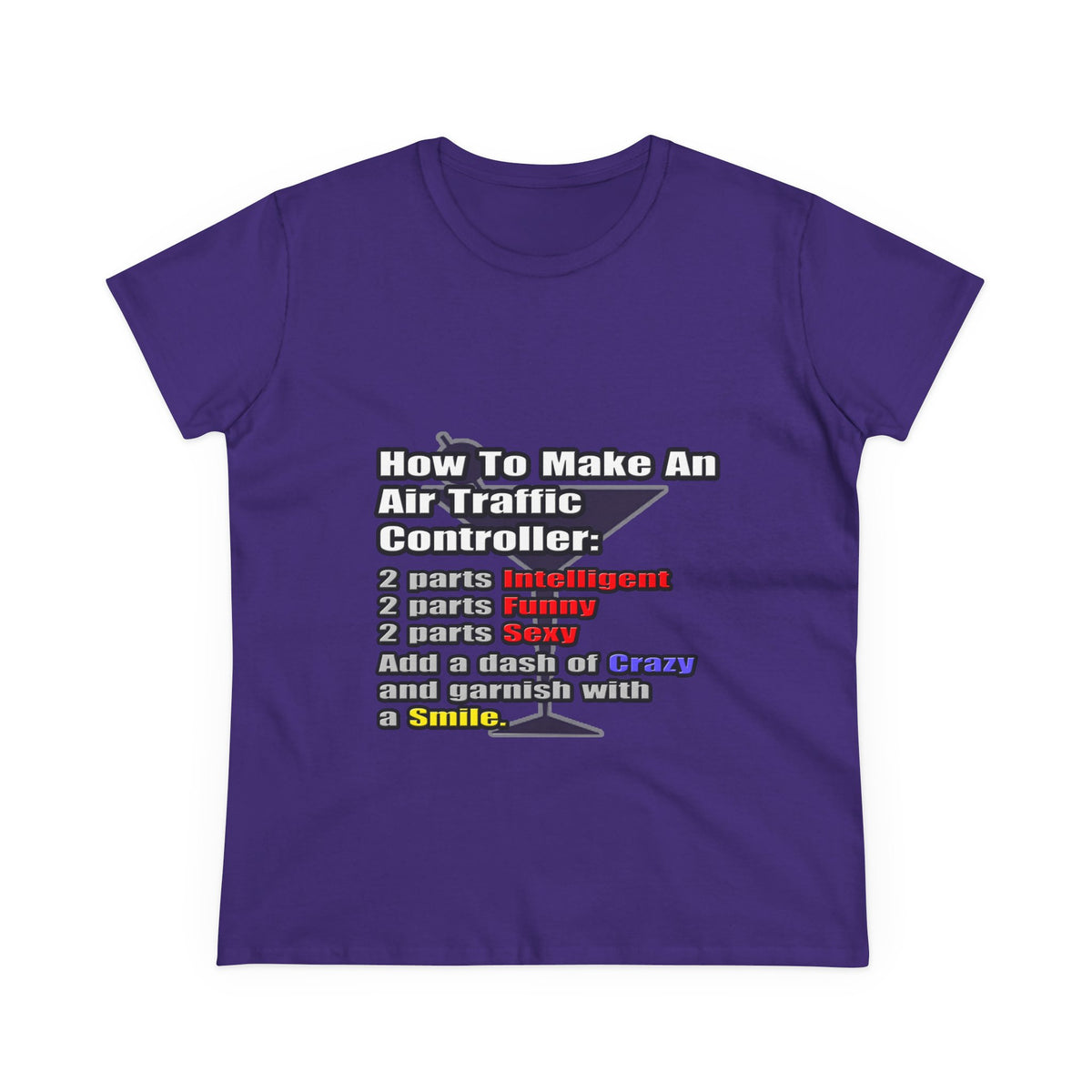 How To Make an Air Traffic Controller - Women's Midweight Cotton Tee