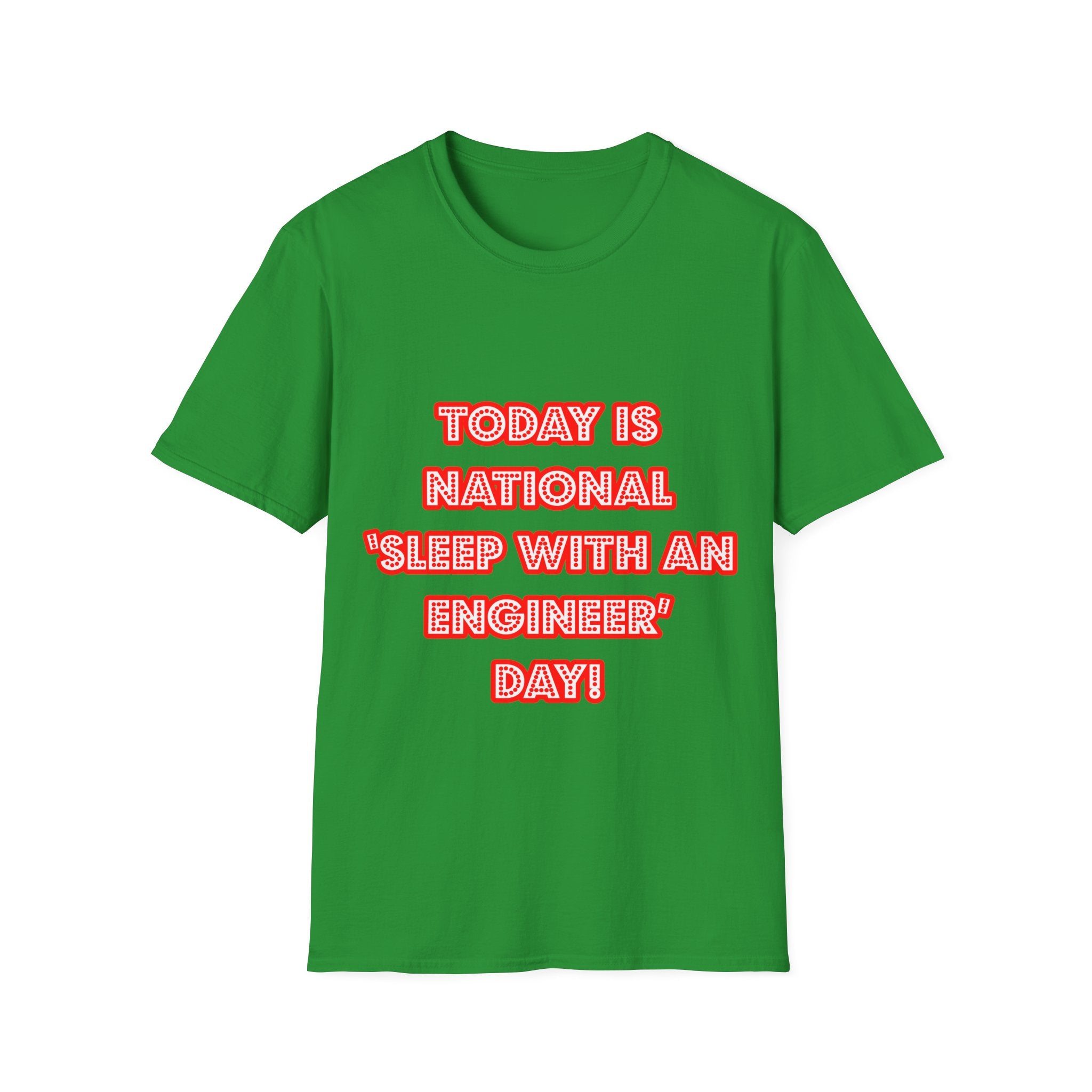 National 'Sleep With an Engineer' Day - Unisex Softstyle T-Shirt