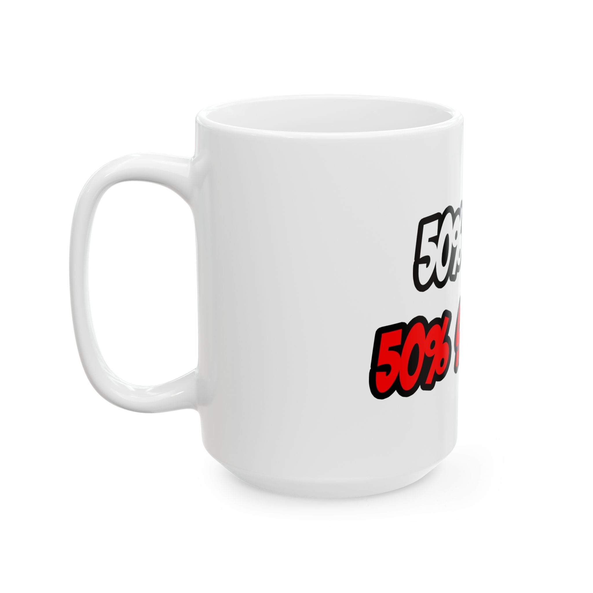 Half Nurse...Half Superhero - Ceramic Mug, (11oz, 15oz)