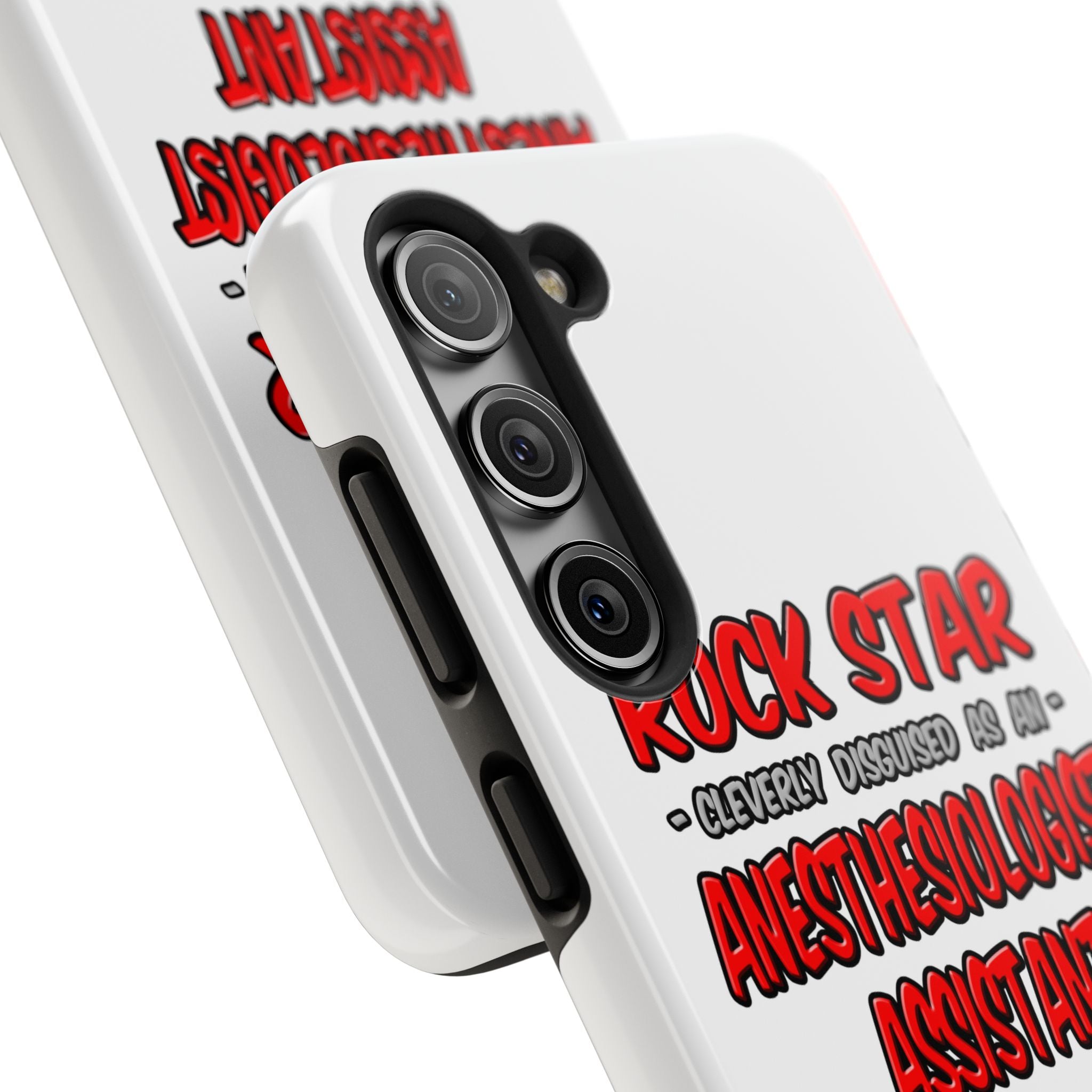Rock Star .. Anesthesiologist Assistant - Tough Phone Cases