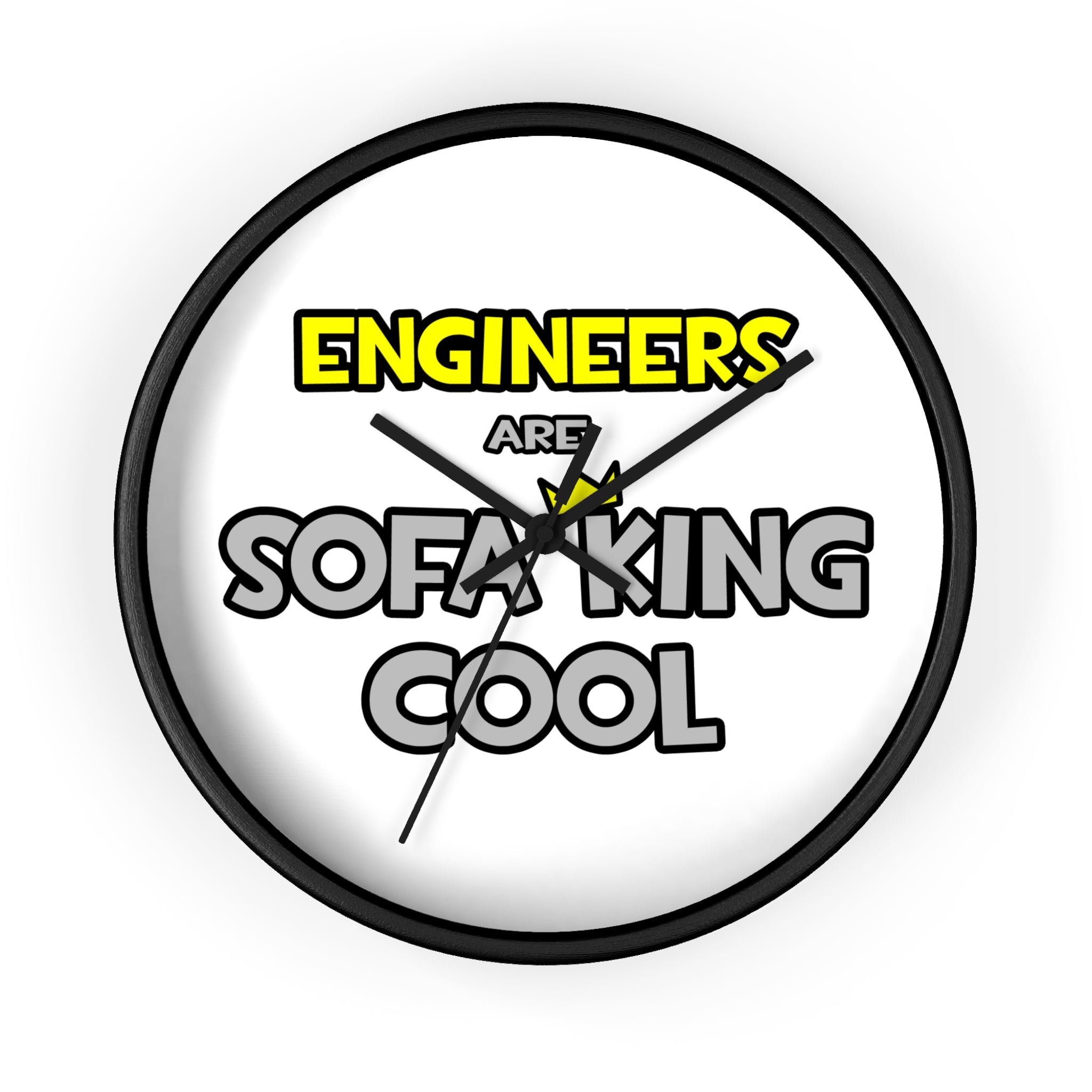 Engineers Are Sofa King Cool - Wall Clock