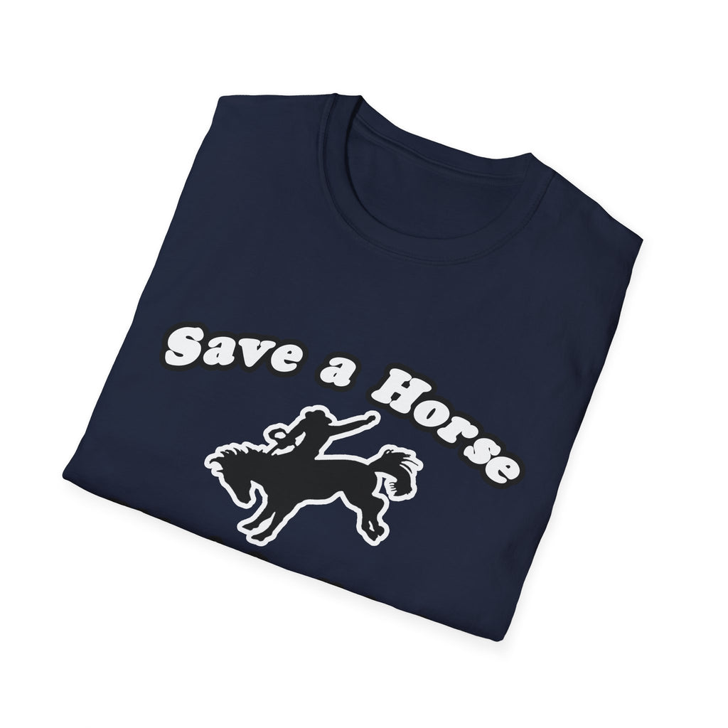 Save Horse, Ride Cardiologist - Unisex Softstyle T-Shirt
