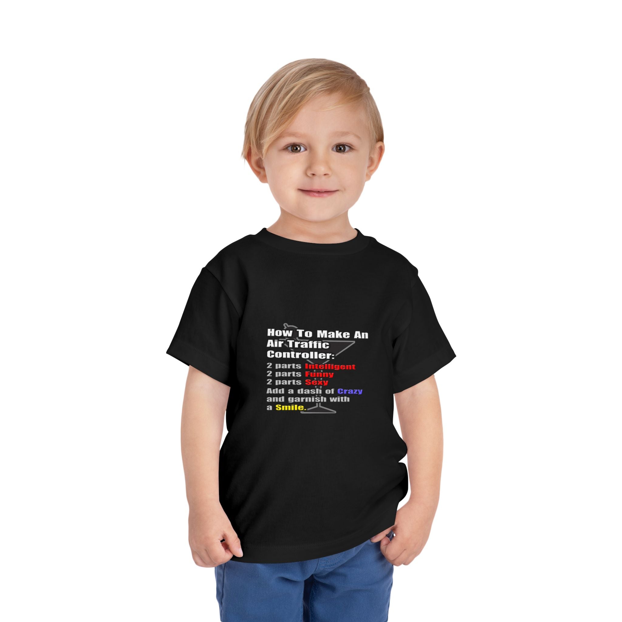How To Make an Air Traffic Controller - Toddler Short Sleeve Tee