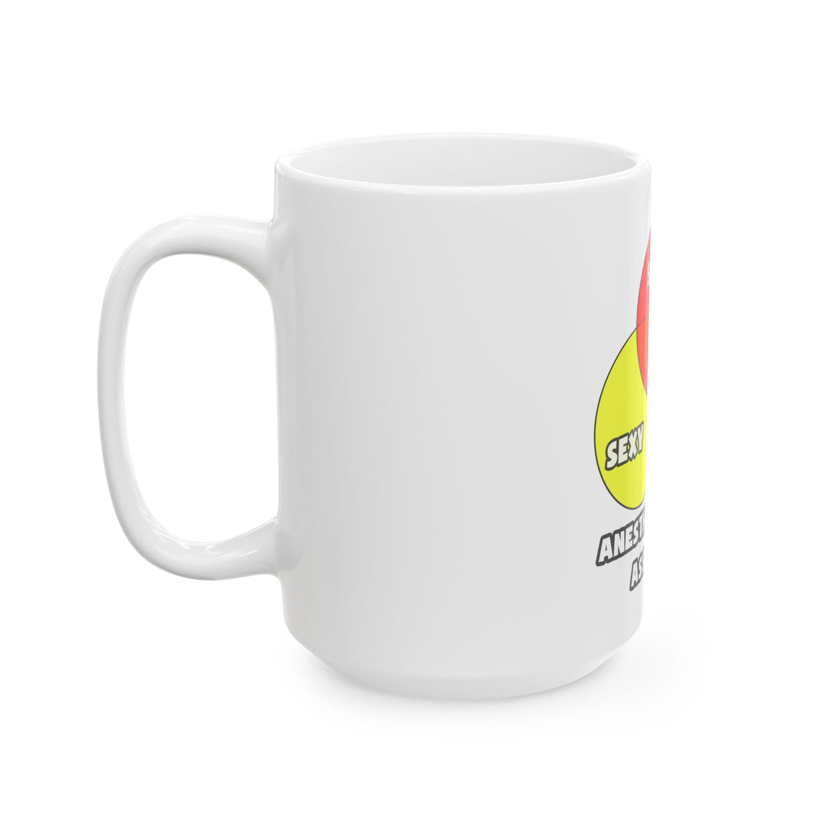 Venn Diagram .. Anesthesiologist Assistants - Ceramic Mug, (11oz, 15oz)