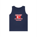 Audiologist ... Will Work For Cocktails - Unisex Heavy Cotton Tank Top