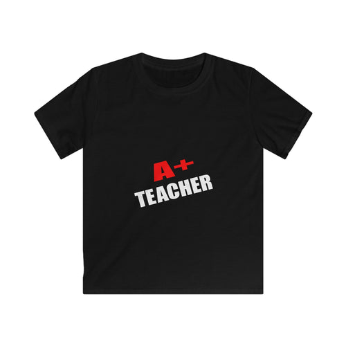 a plus teacher - Kids Softstyle Tee
