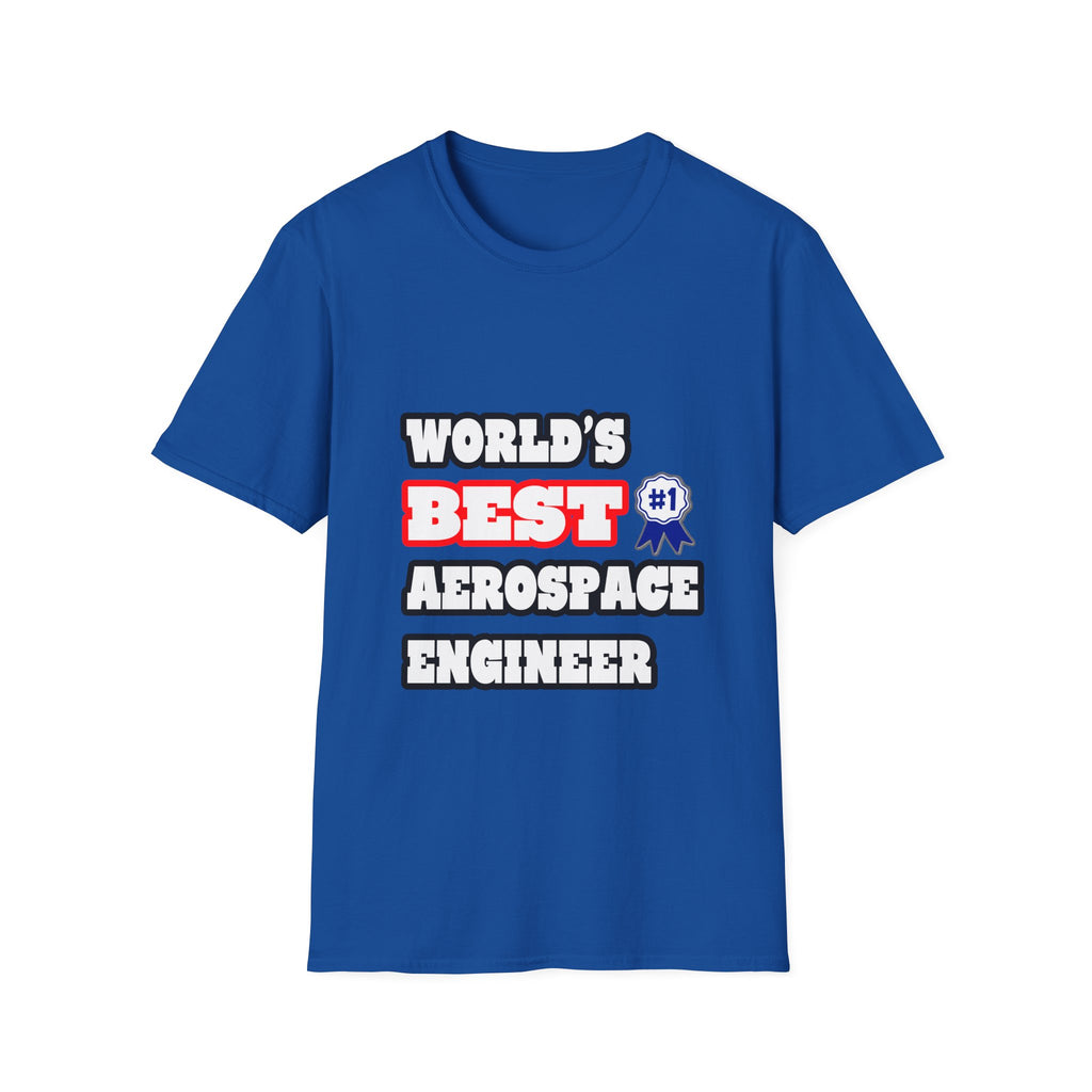 World's Best Aerospace Engineer - Unisex Softstyle T-Shirt