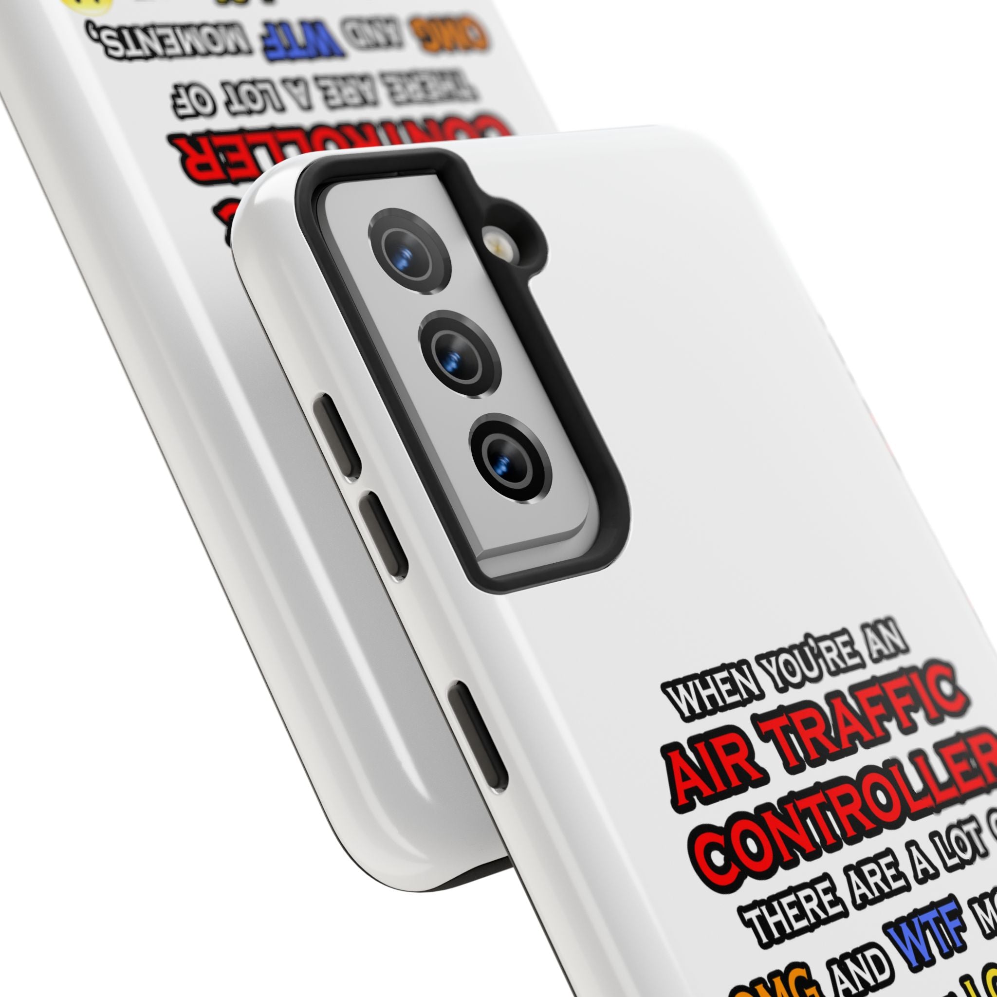Funny Air Traffic Controller ... OMG WTF LOL - Tough Phone Cases
