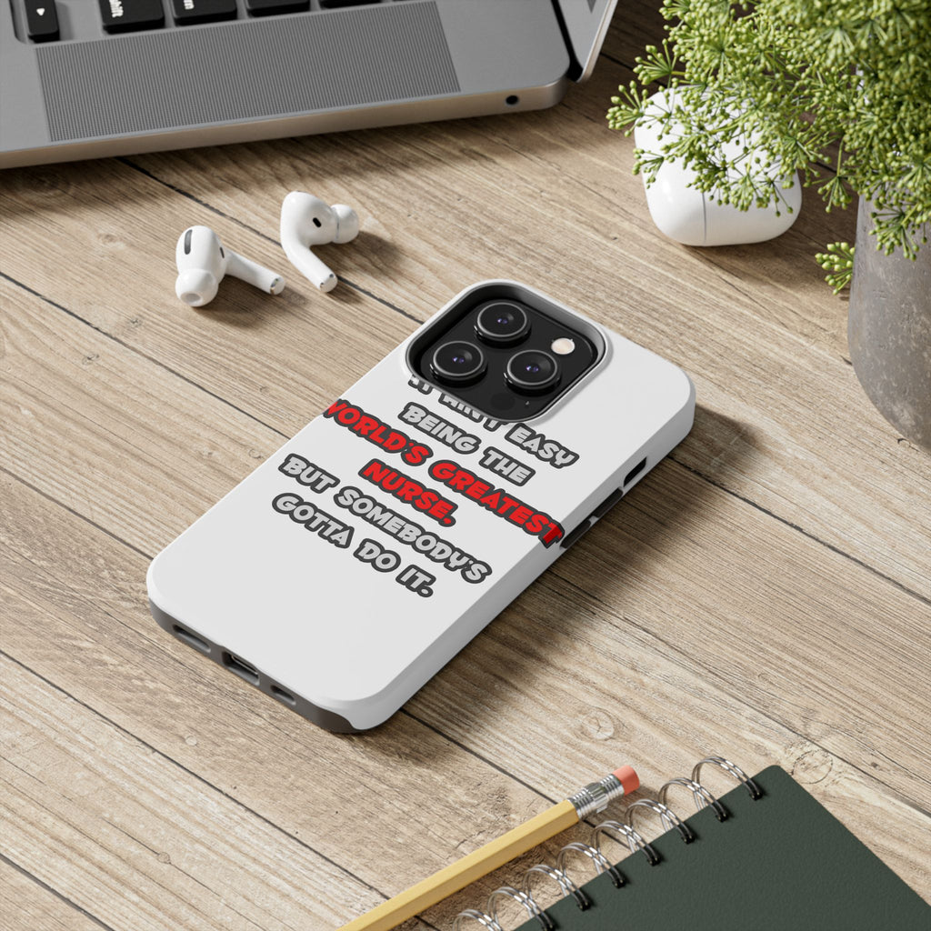 World's Greatest Nurse Joke - Tough Phone Cases