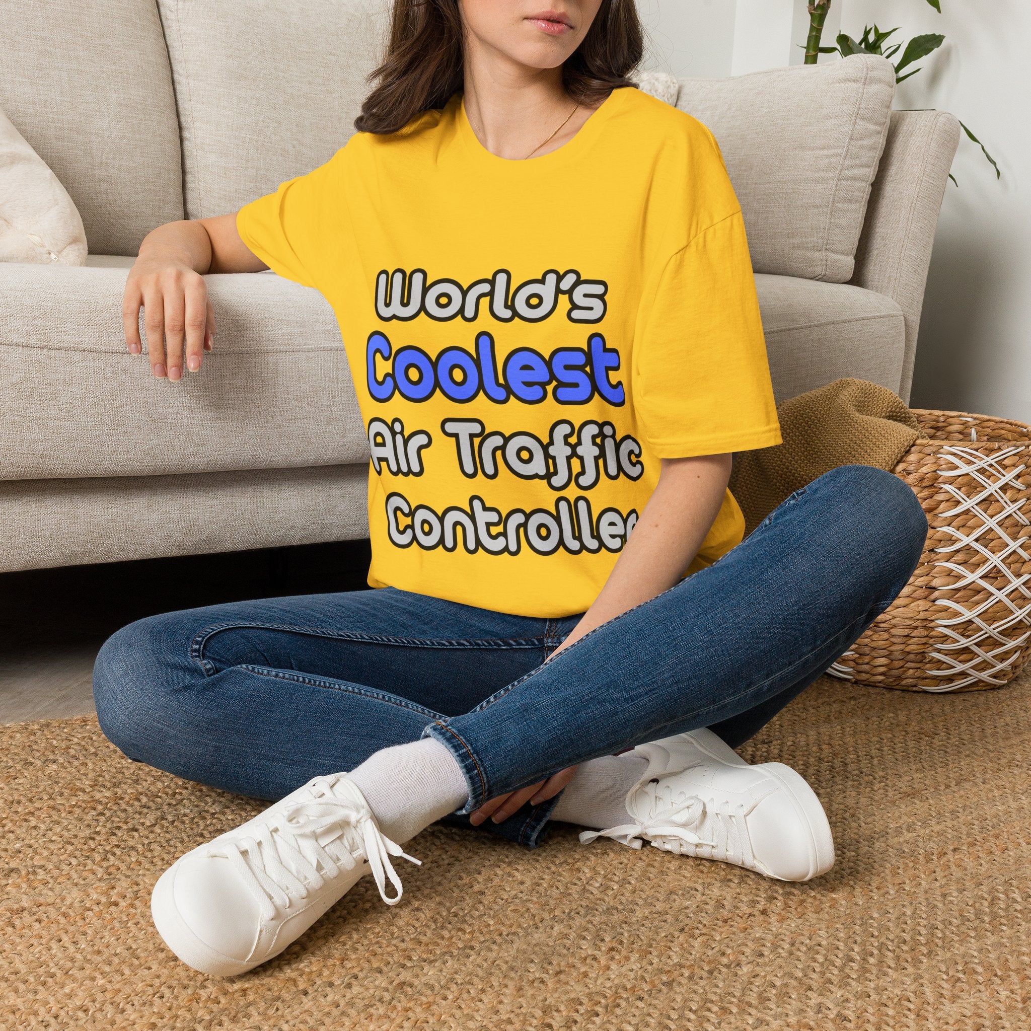 World's Coolest Air Traffic Controller - Unisex Softstyle T-Shirt