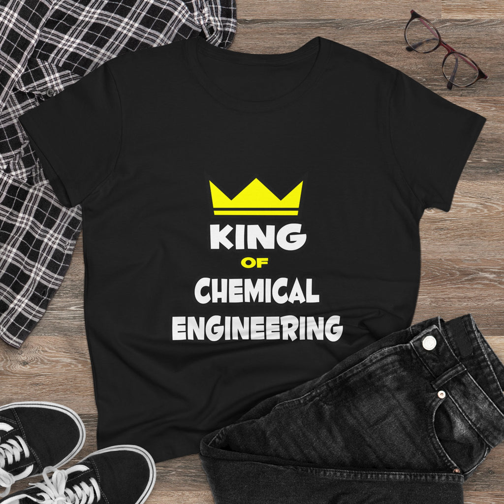 King of Chemical Engineering (2) - Women's Midweight Cotton Tee
