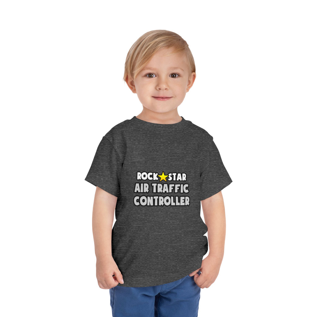 Rock Star Air Traffic Controller - Toddler Short Sleeve Tee
