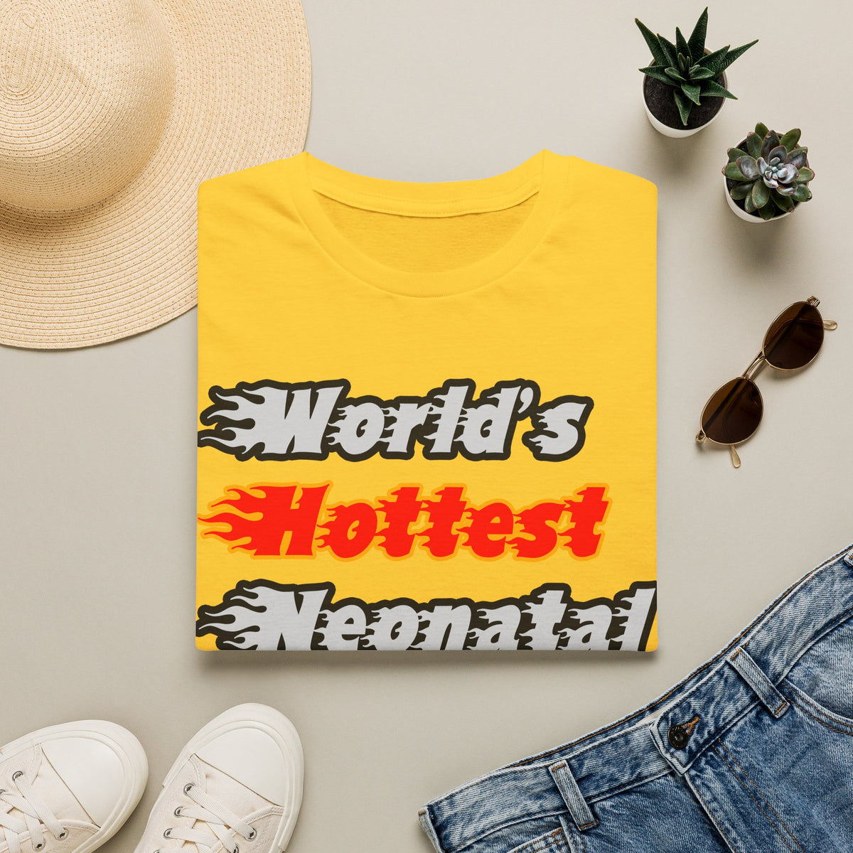 World's Hottest Neonatal Nurse - Unisex Softstyle T-Shirt