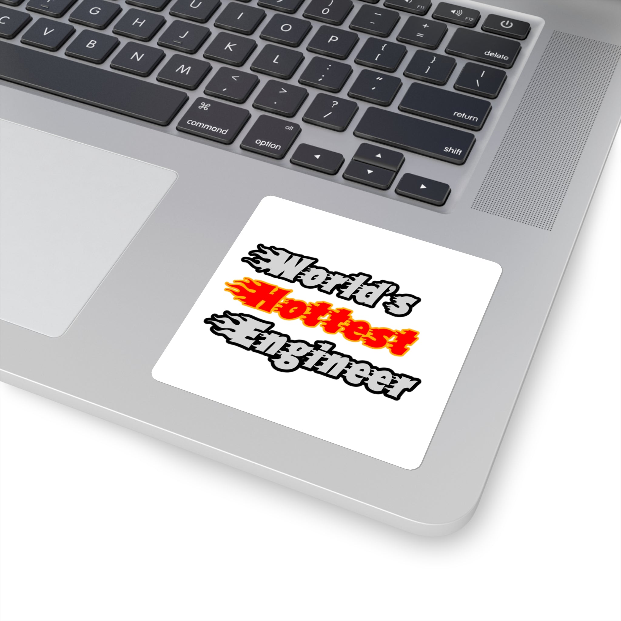 World's Hottest Engineer - Square Stickers