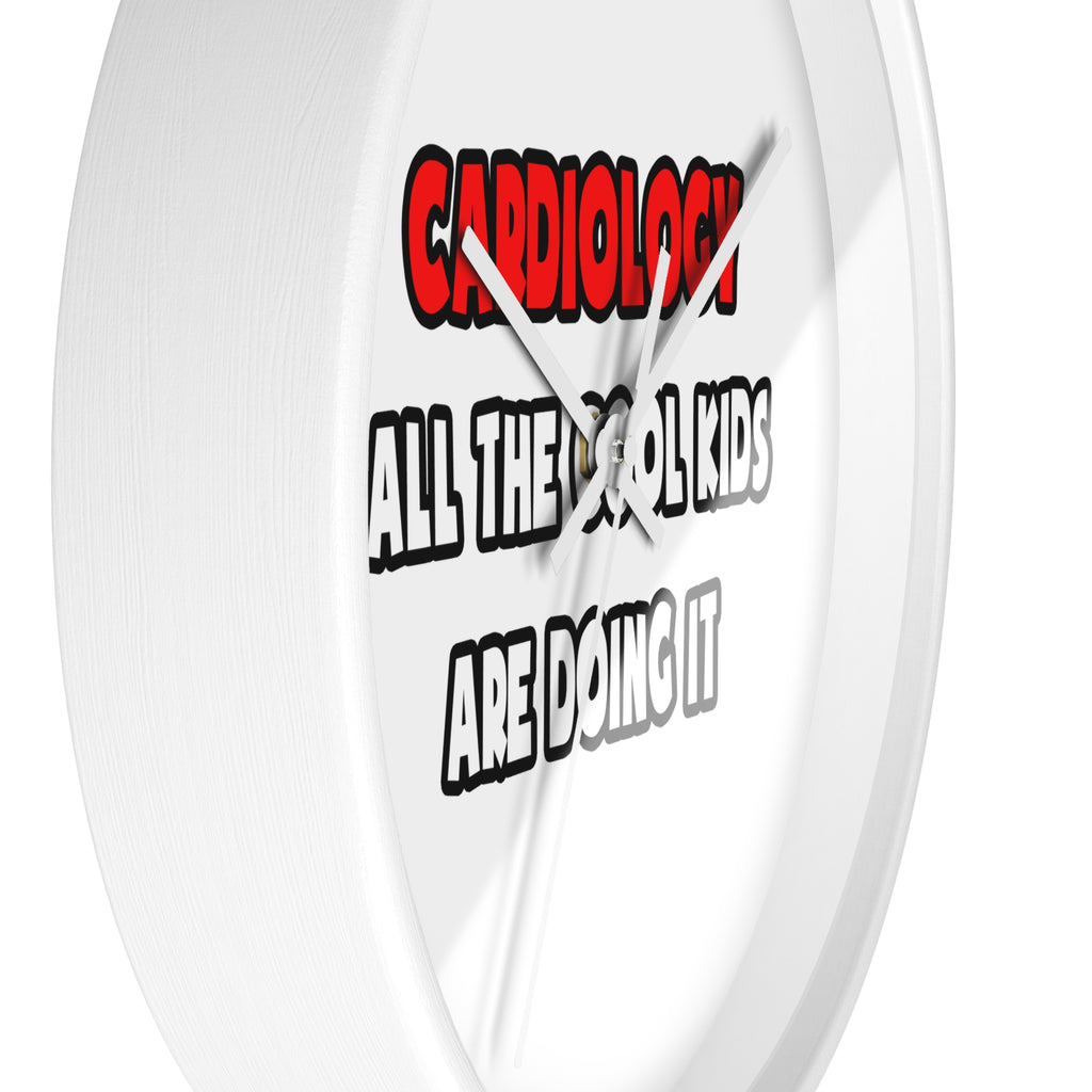 Funny Cardiologist Shirts and Gifts - Wall Clock