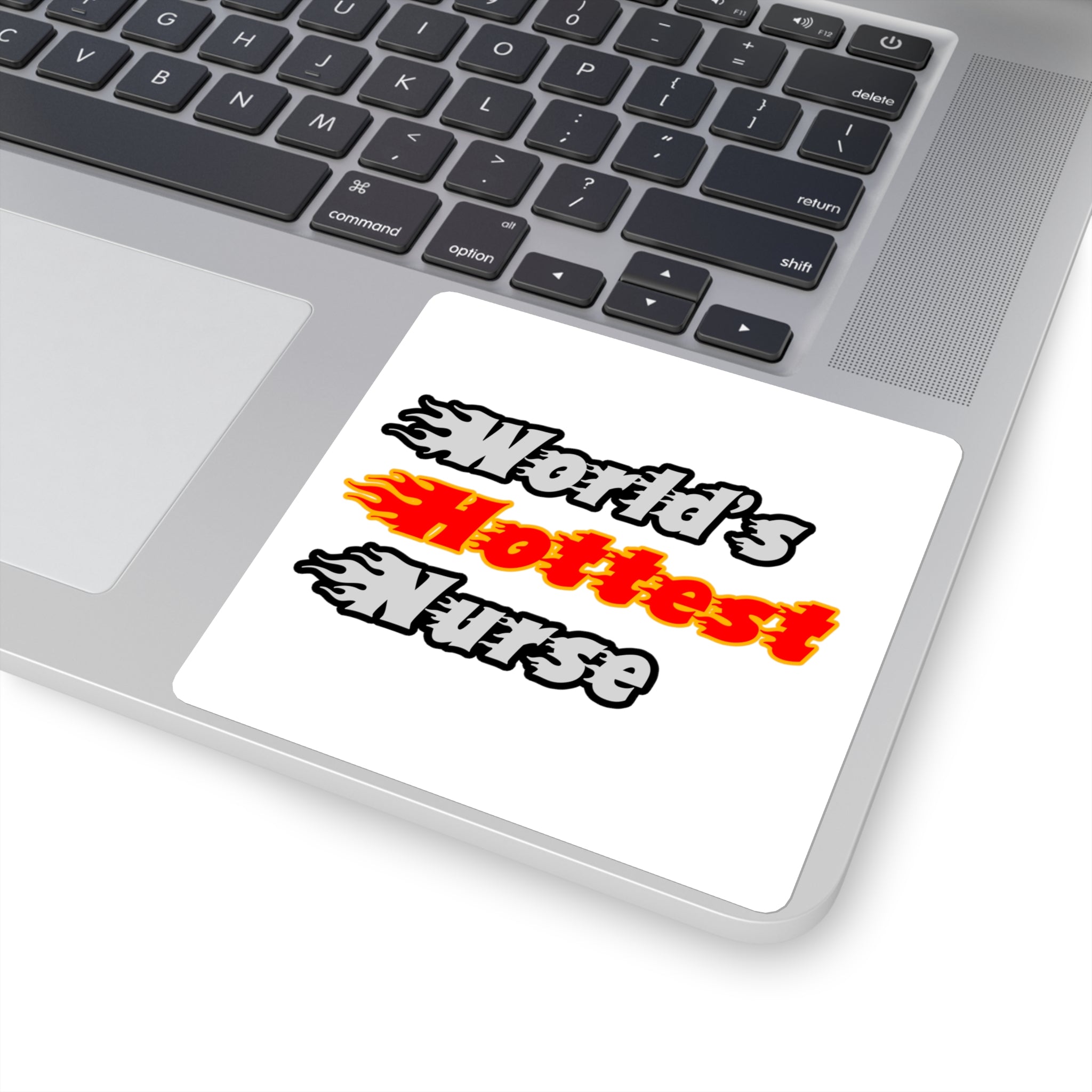 World's Hottest Nurse - Square Stickers