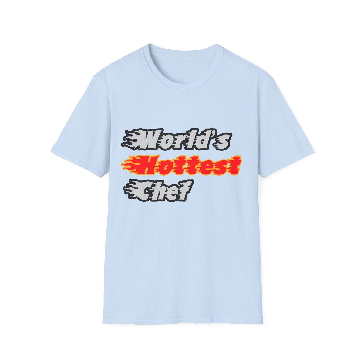 World's Hottest Chef - Unisex Softstyle T-Shirt