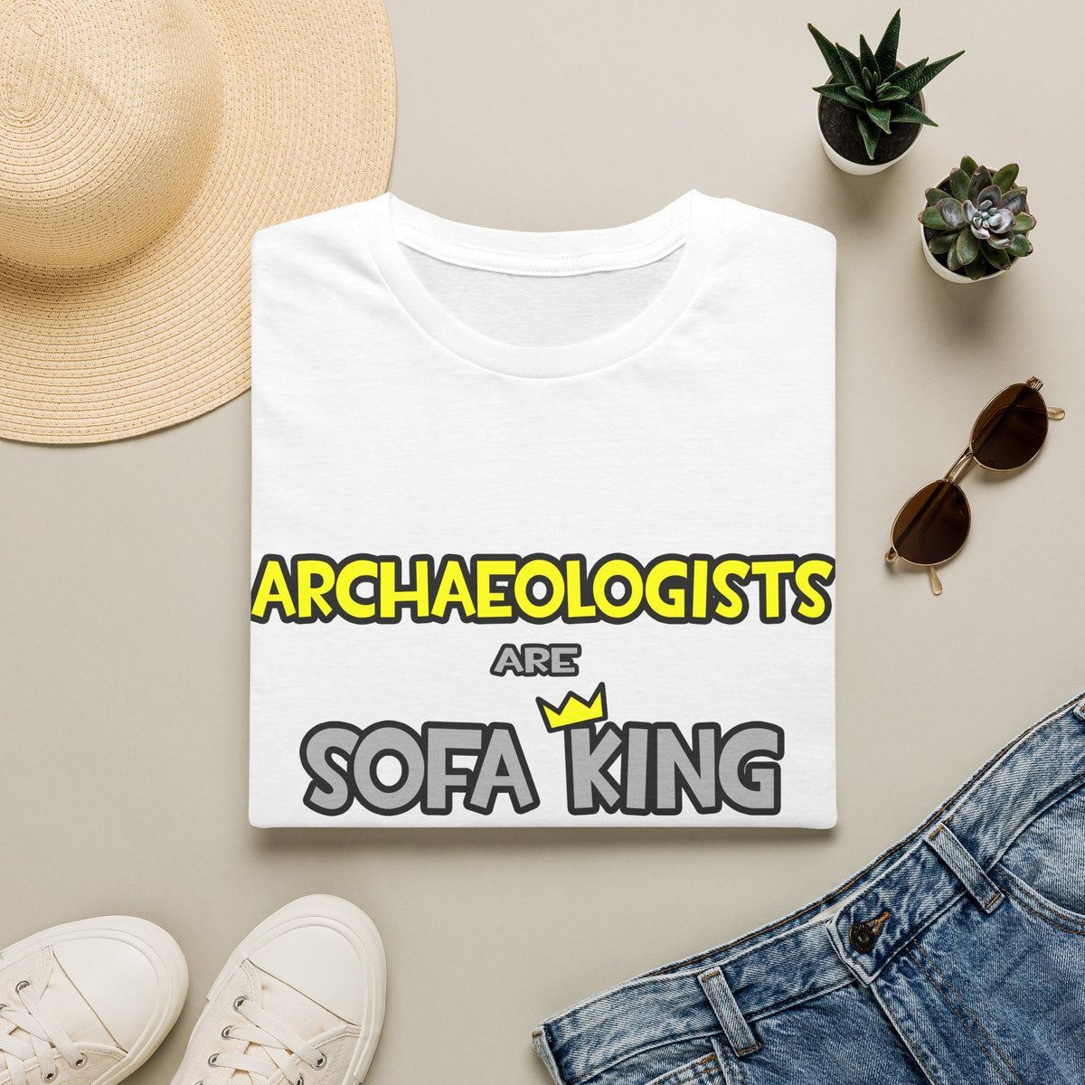 Archaeologists Are Sofa King Cool - Unisex Softstyle T-Shirt