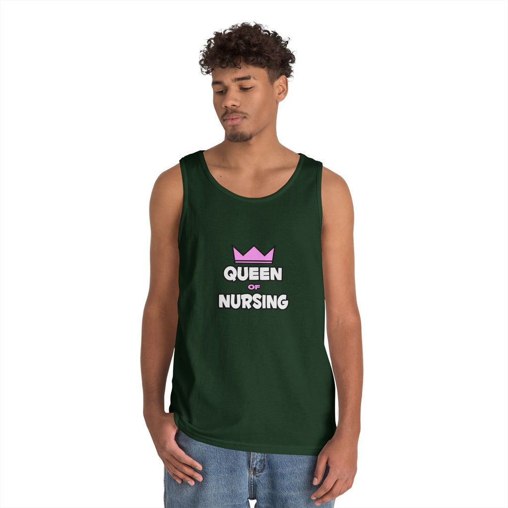 Queen of Nursing - Unisex Heavy Cotton Tank Top