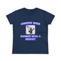 Conserve Water .. Shower With a Dentist - Women's Midweight Cotton Tee
