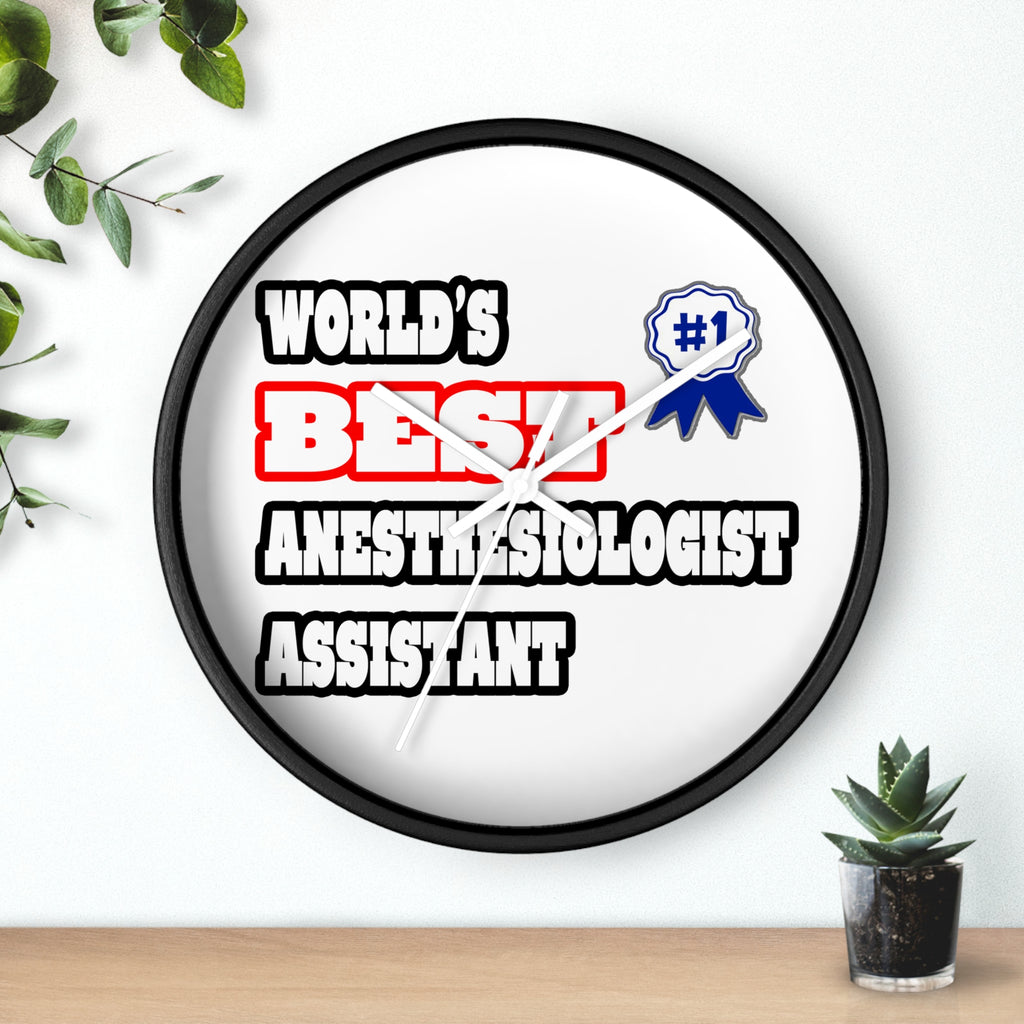 World's Best Anesthesiologist Assistant - Wall Clock