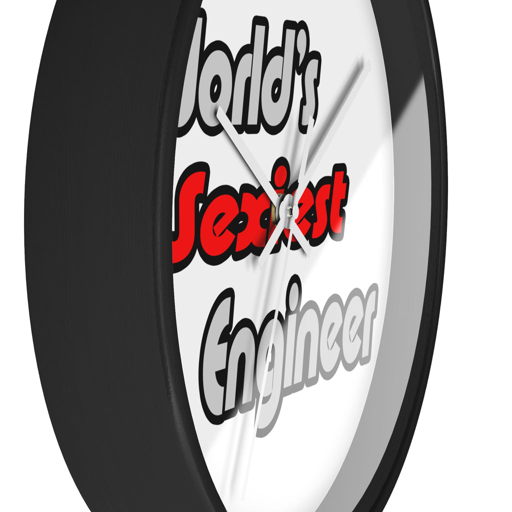 World's Sexiest Engineer - Wall Clock