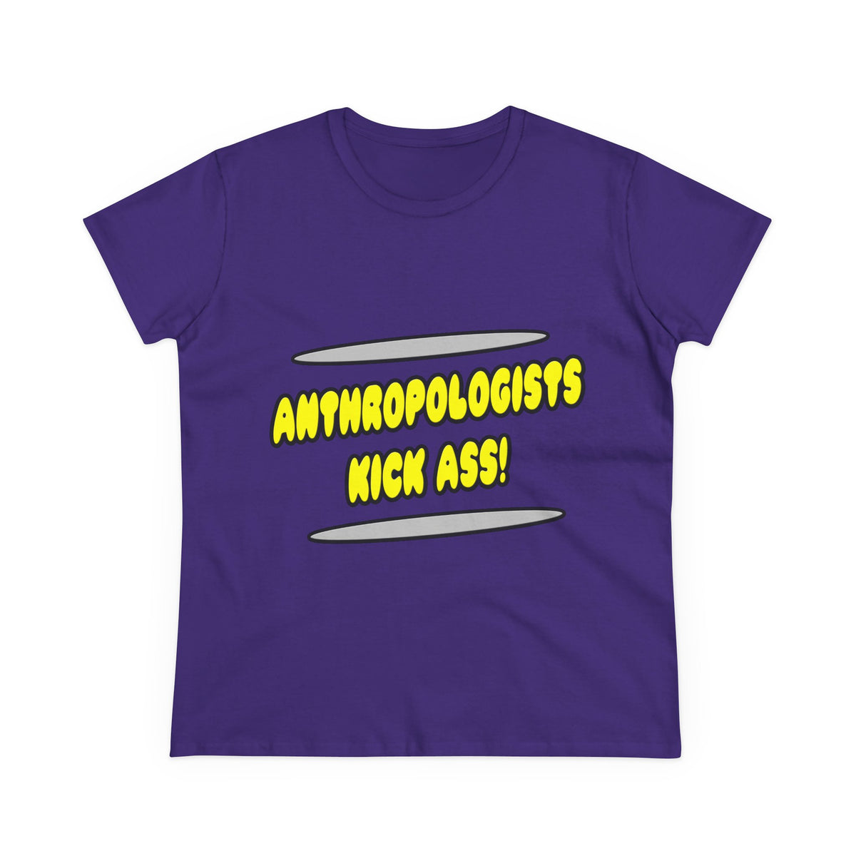 Anthropologists Kick Ass! - Women's Midweight Cotton Tee